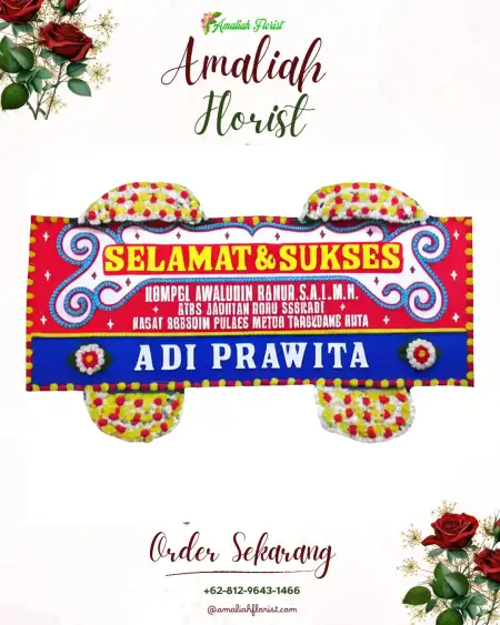 Papan Bunga Ucapan Selamat Cibubur