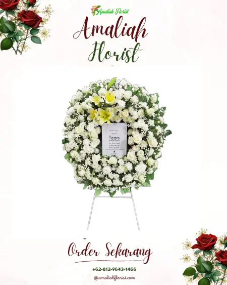 Krans Bunga Duka Cibubur