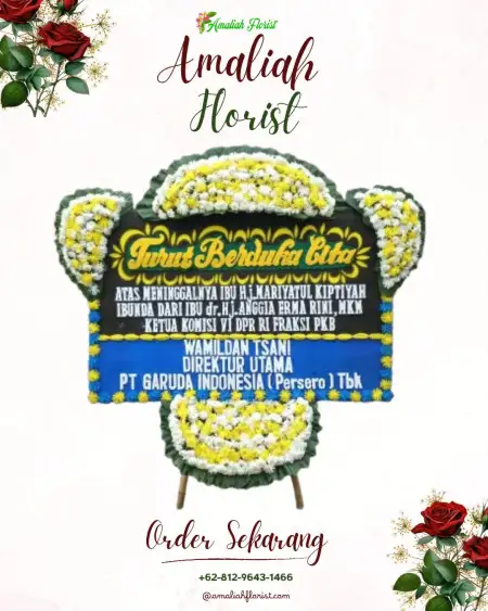 Papan Bunga Duka Cibubur
